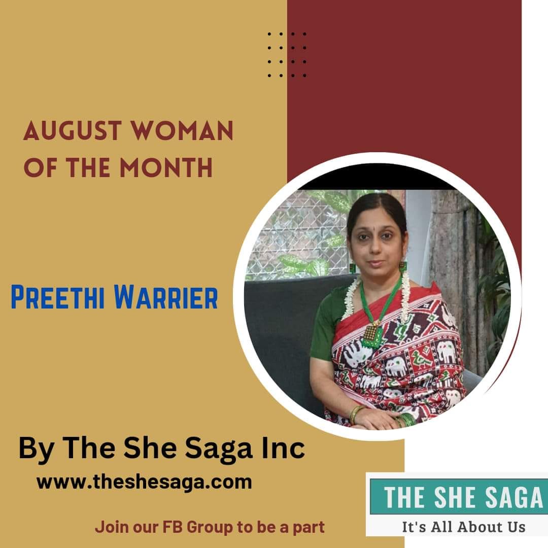 The She Saga- August 2023 Woman of the Month.